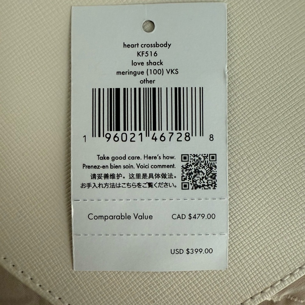 Kate Spade Love Shack Heart Handbag - Picture 5 of 5